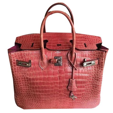 sac Hermes kelly croco